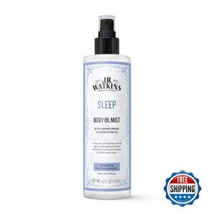 J.R. Watkins Sleep Body Oil Mist - Monoi & Sandalwood - Hydrates Skin 4.8 oz